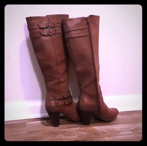 Wide Calf Knee High Boots - LIKE NEW!